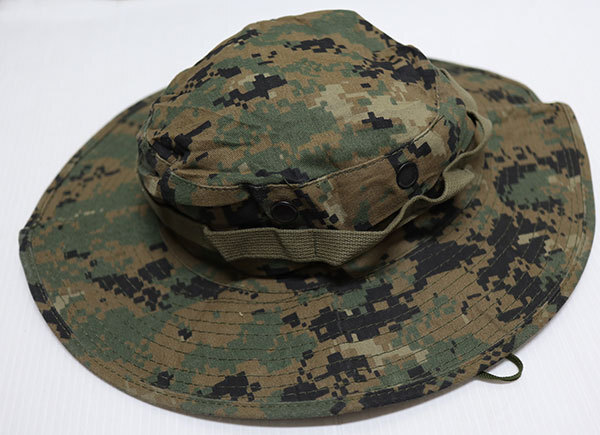 UCA87トゥルースペックTRU-SPECアメリカ古着ブーニーハット迷彩マーパッドMARPAT海兵隊USMCミリタリーハットHATコンバットCAPアウトドア拍卖