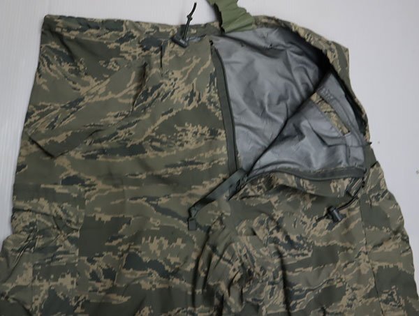 MP57米軍実物USAFアメリカ古着エアフォース タイガーカモ柄ゴアテックスパンツABUミリタリーパンツ迷彩GOREオーバーパンツMアウトドアACU拍卖