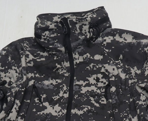 MJ71ロスコROTHCOアメリカ古着ミリタリージャケットSナイロンジャケット裏地フリース/デジタルカモ迷彩ベンチレーション装備アウトドア拍卖