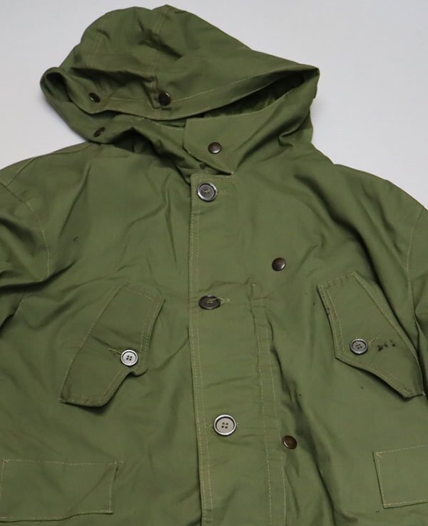 MJ97ヨーロッパARMYアメリカ古着ミリタリージャケットEURモッズコート緑系パーカー70’S80’SビンテージXXLビッグサイズCOATコート/レトロ拍卖