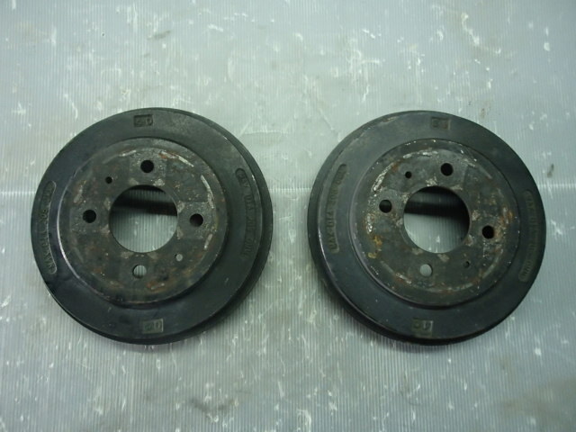 【2629】平成16年式 ミニキャブ U61V 3G83 リアドラムブレーキ左右セット 棚F3-1拍卖