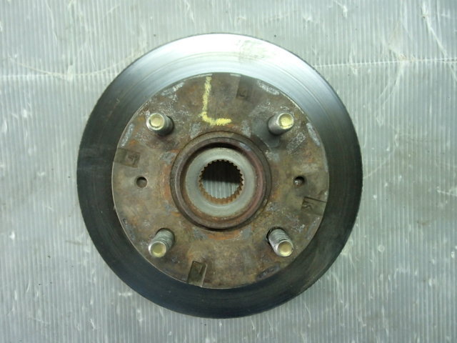 【2629】平成16年式 ミニキャブ U61V 3G83 左フロントディスクローター 左前ディスクローター 棚F3-1拍卖