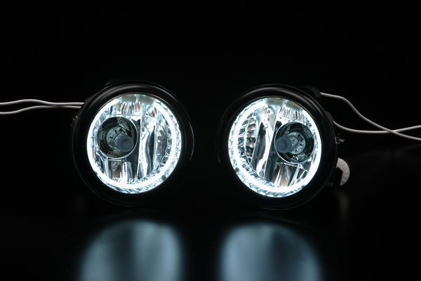 L455S タントエグゼカスタム CCFLイカリングフォグ スモーク/白拍卖