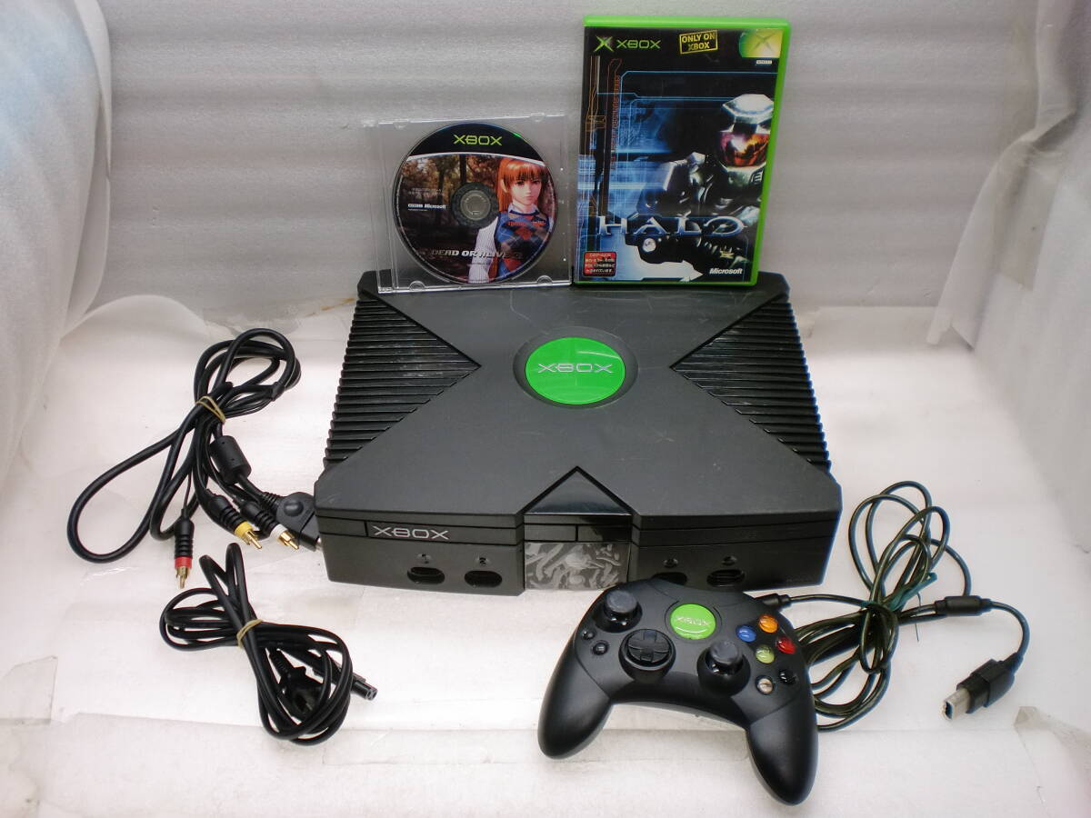 2409041 X-BOX本体 ヘイロー デッドオアアライブ 現状品拍卖