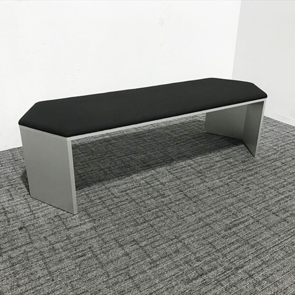 ロビーチェア 2人用 ブラック 中古 IR-869116B拍卖