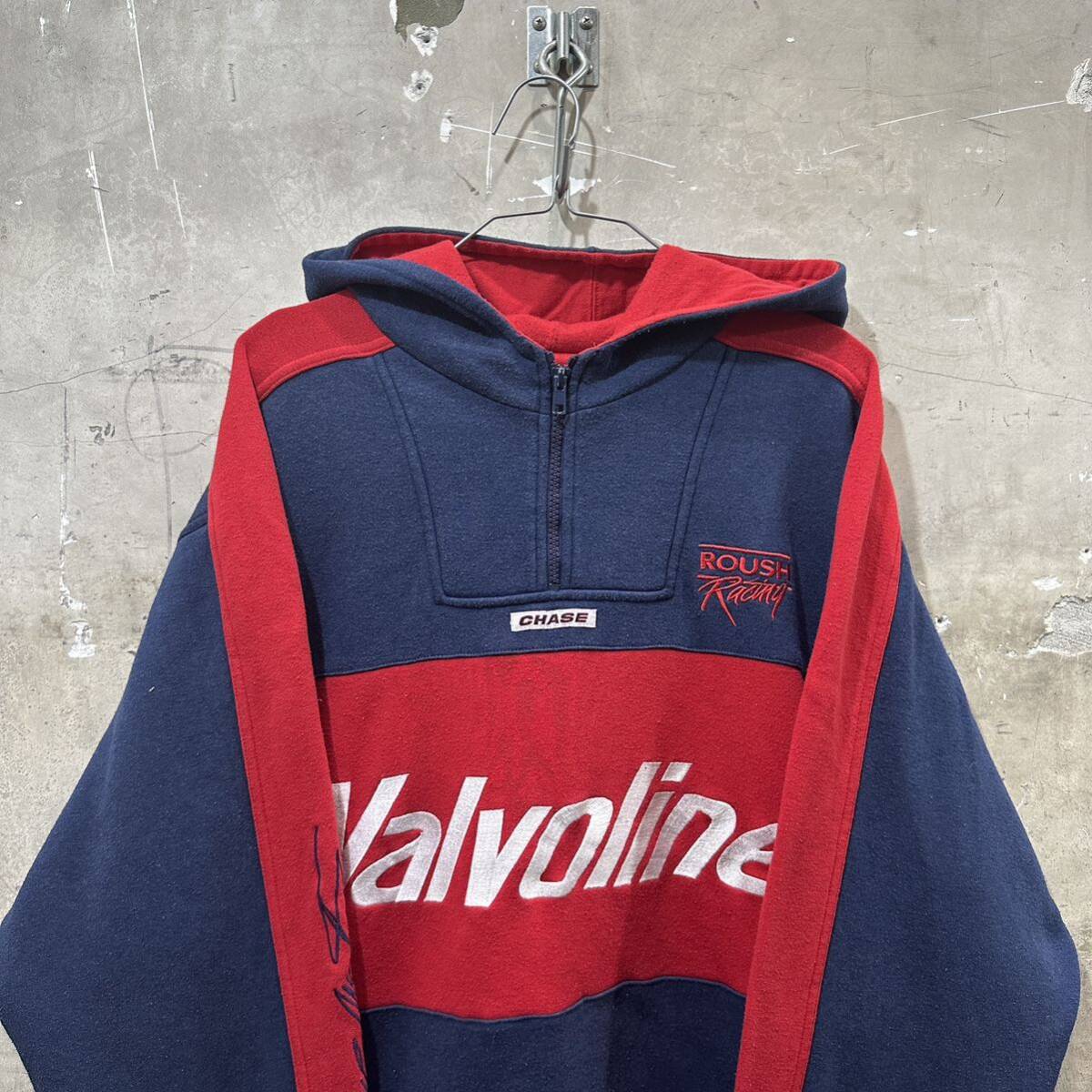 US古着ナスカー マークマーティン スウェット パーカー トレーナー バルボリン拍卖