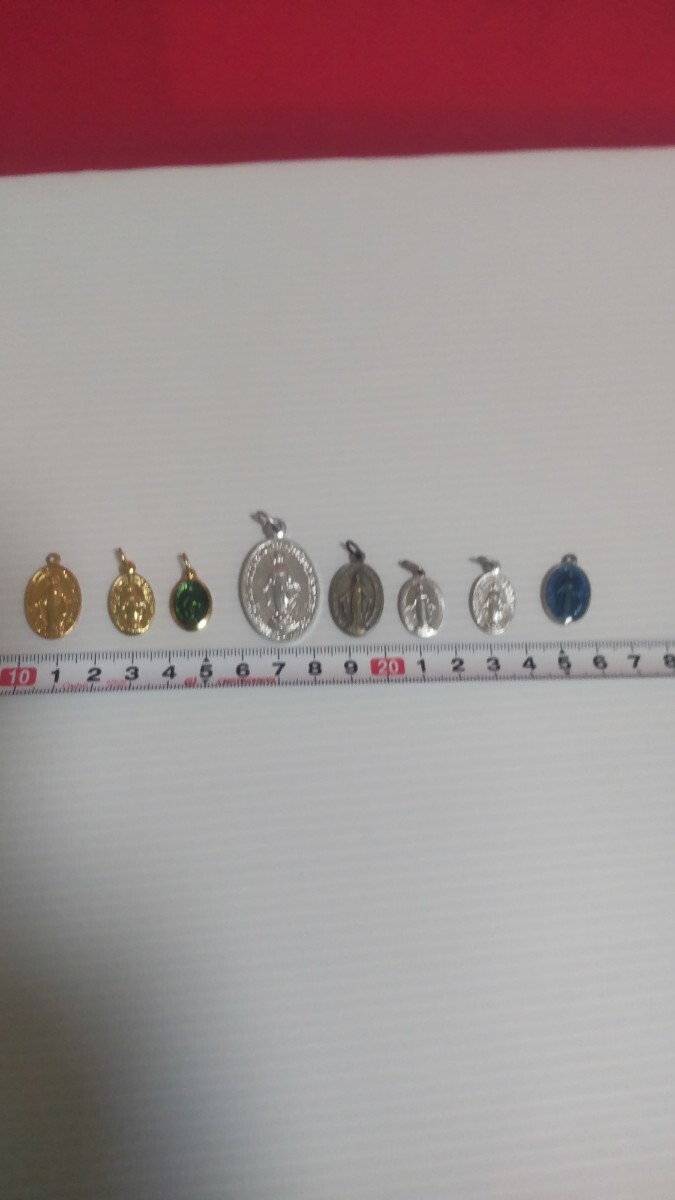 聖母マリア様ペンダントチャーム、ペンダントトップ、1830フランス、アンティーク、ヴィンテージ拍卖