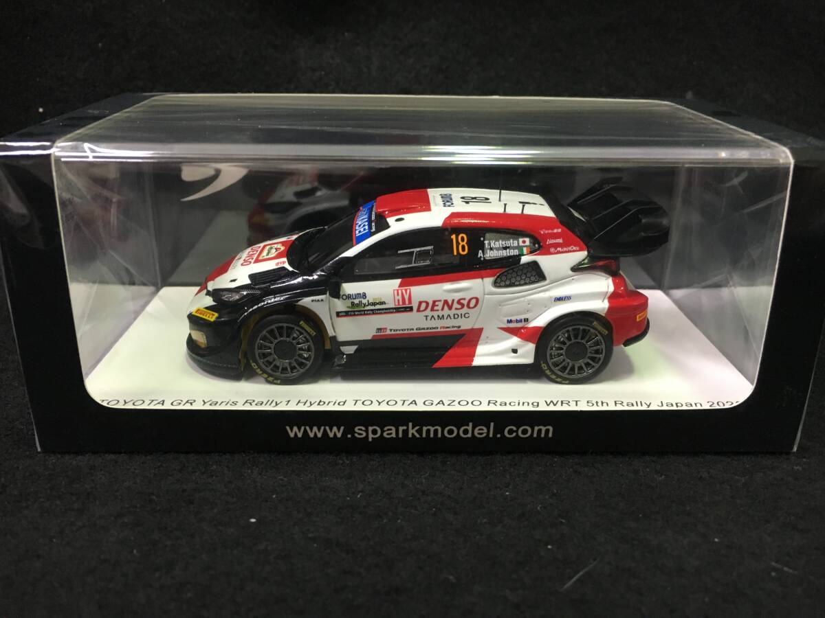 ●最終値下げ●新品未開封●S6740●スパーク 1/43 トヨタ GR ヤリス ラリー1 GAZOOレーシング WRT 2023 ラリー ジャパン 5位 #18 勝田貴元拍卖