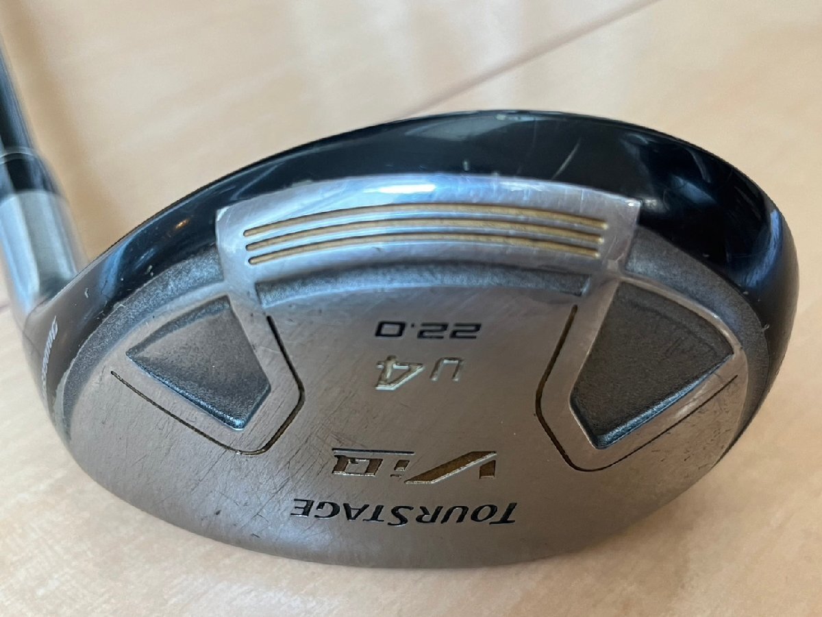■ TOUR STAGE ツアーステージ ViQ ユーティリティ U4 22.0 シャフト VU-50 Flex-R ゴルフクラブ ★拍卖