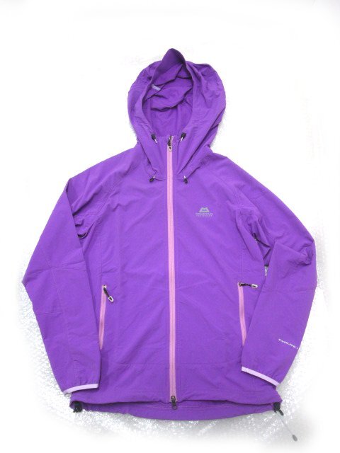 ■◆ MOUNTAIN EQUIPMENT グレンシーフーディ EXOLITE1 ソフトシェル マウンテンパーカー レディースM マウンテンイクイップメント拍卖