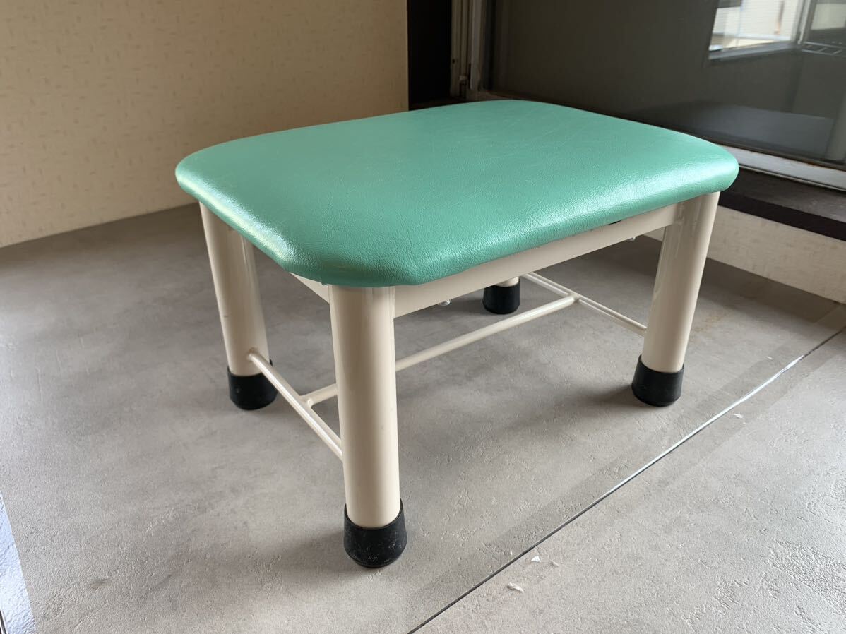 R551-0921★takada 踏み台 ミニステップ 補助 移動 歩行支援 介護 サポート チェア ベンチ グリーン拍卖