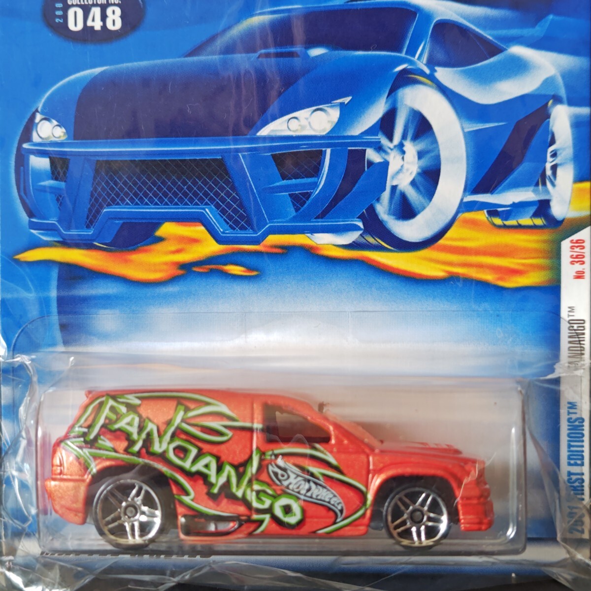 ホットウィール HotWheels ファンダンゴ 2001年ファーストエディション 未開封品 長期暗室保管品 ミニカー拍卖