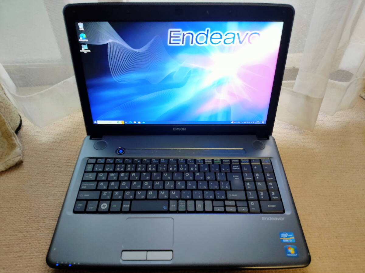 EPSON Endeavor NJ5700E Corei7 大容量SSDブルーレイ搭載 フルHDWebカメラ付き拍卖