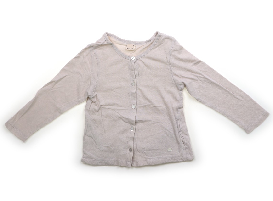 プティマイン petit main カーディガン 120サイズ 女の子 子供服 ベビー服 キッズ拍卖