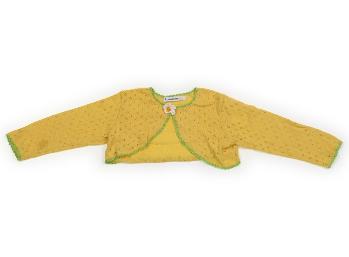 ファミリア familiar カーディガン 80サイズ 女の子 子供服 ベビー服 キッズ拍卖
