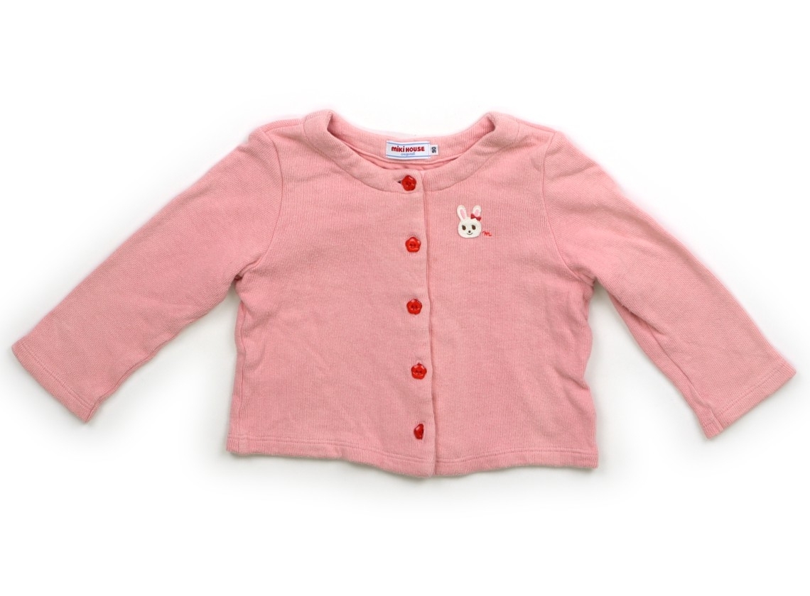 ミキハウス miki HOUSE カーディガン 90サイズ 女の子 子供服 ベビー服 キッズ拍卖