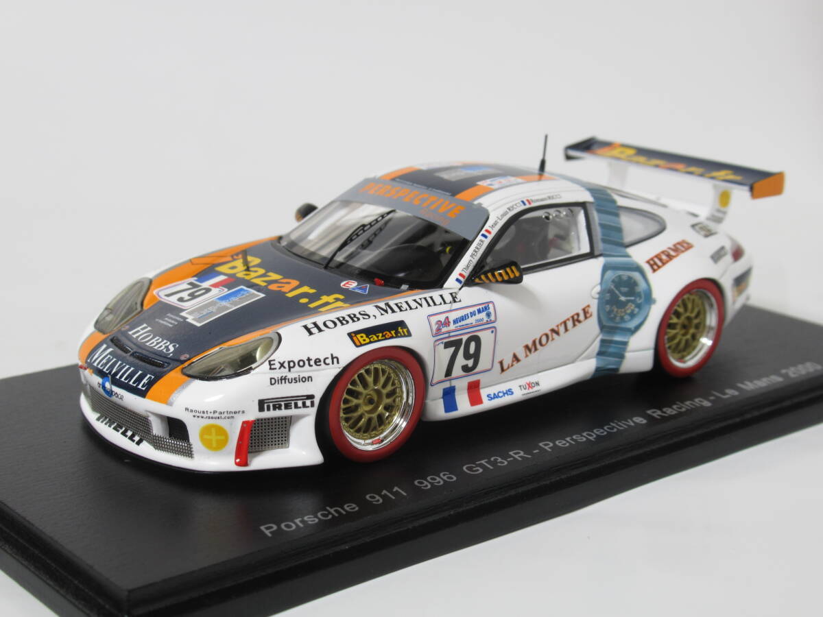 1/43 ポルシェ 911 (996) GT3 R Perspective Racing #79 ルマン 2000拍卖