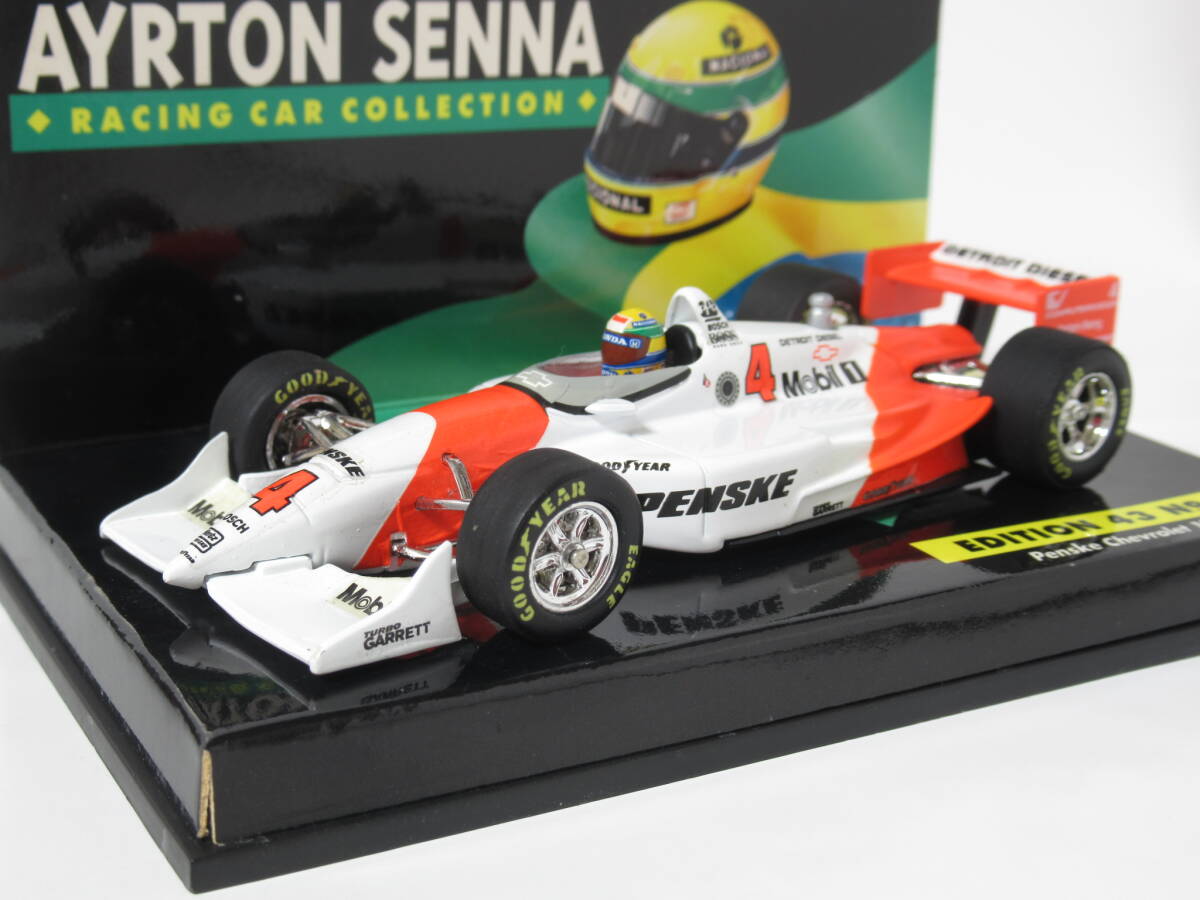 1/43 ペンスキー シボレー #4 A.セナ 1993 アイルトン セナ レーシング カー コレクション拍卖