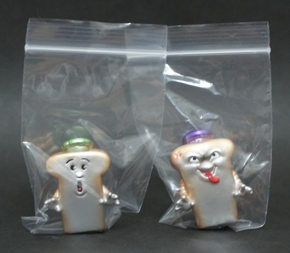 新品 Y&G x One up. トーストゴースト METAL(風) 2体セット メタル ソフビ フィギュア ゴーストバスターズ Oneup拍卖