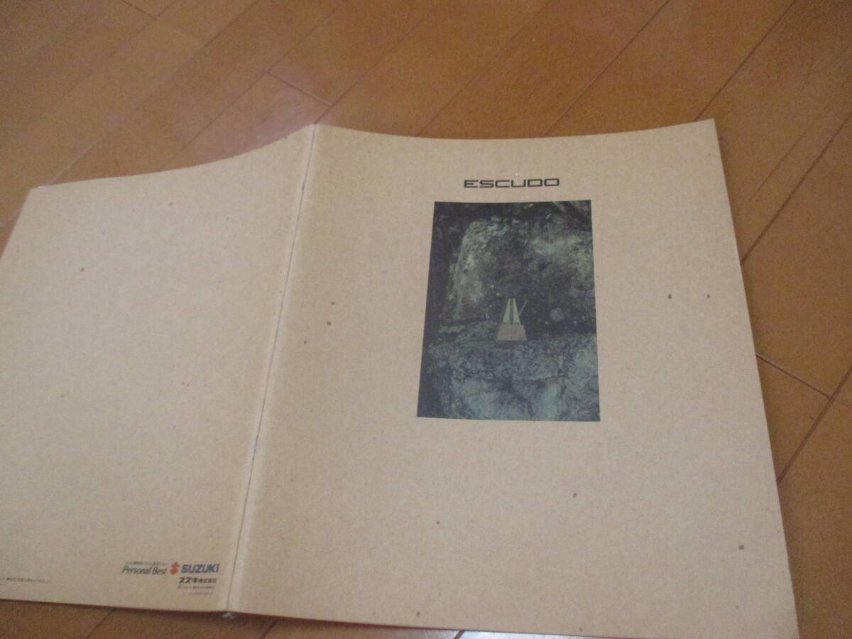 44781 カタログ ■スズキ● エスクード●1991.8 発行●36 ページ拍卖