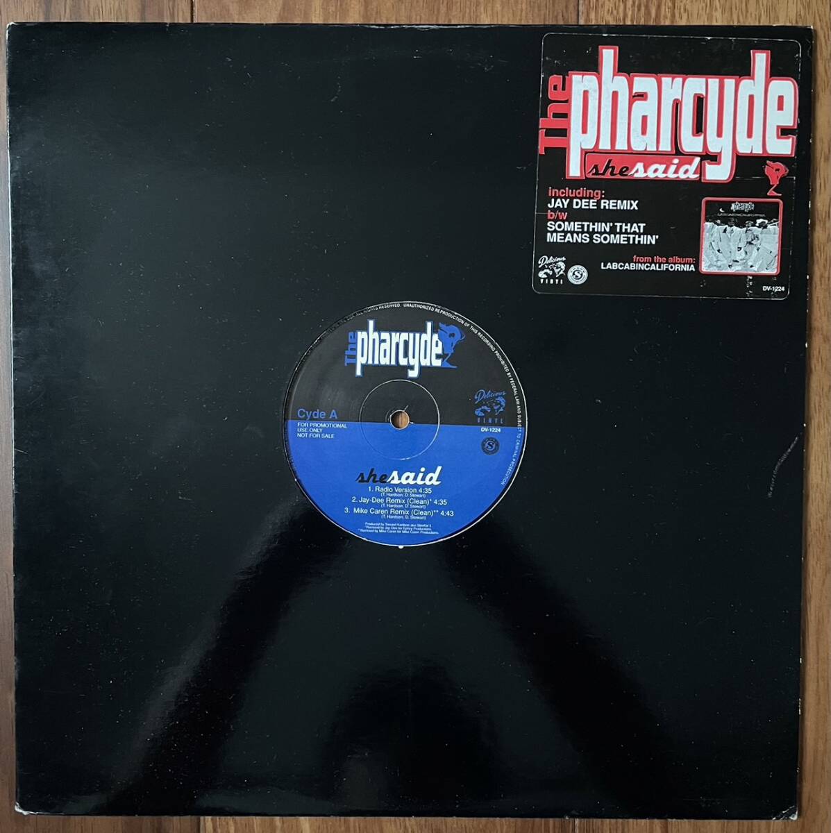 USオリジナル プロモ The Pharcyde She Said Jay dee拍卖