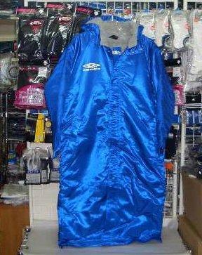 UAA1710 アンブロ ロングボアコート 青 ブルーO-XOサイズ 大きいサイズ umbro 新品 レトロ 即決価格/拍卖