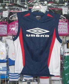 在庫処分 アンブロ ジュニアノースリーブ紺140cm umbro キッズ 子供 新品 レトロ 即決価格*拍卖