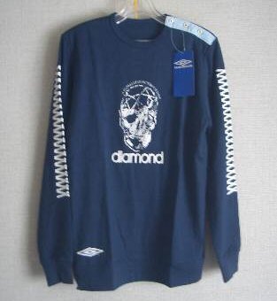 おしゃれな アンブロ フットサルUFA3868リバーシブルスエットシャツ紺Sサイズ umbro レトロ '拍卖