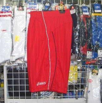 XS8506 アシックス プラクティスハーフパンツ 赤 レッド120cm ジュニア キッズ 子供 asics 新品 レトロ /拍卖