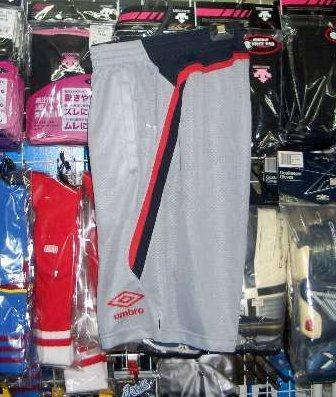 アンブロ PTウインドスルーハーフパンツ メタルグレーLサイズ umbro 新品 レトロ 即決/拍卖