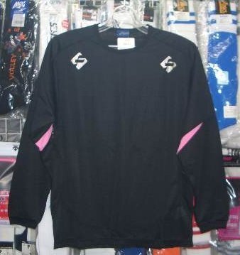 アシックス フットサルXS6272長袖ゲームシャツ 黒 ブラック Mサイズ asics 新品 レトロ 即決価格/拍卖