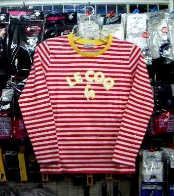 おしゃれな ルコック 長袖シャツFRD150cm ジュニア キッズ 子供 le coq 新品 レトロ 即決価格/拍卖