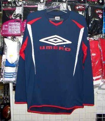 アンブロ UBA7746かっこいい長袖 紺O~XOサイズ 大きいサイズ umbro 新品 レトロ 即決価格*拍卖