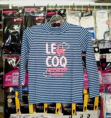 かわいい ルコック ハイネック長袖シャツBBU160cm ジュニア キッズ 子供 le coq 新品 レトロ 即決/拍卖