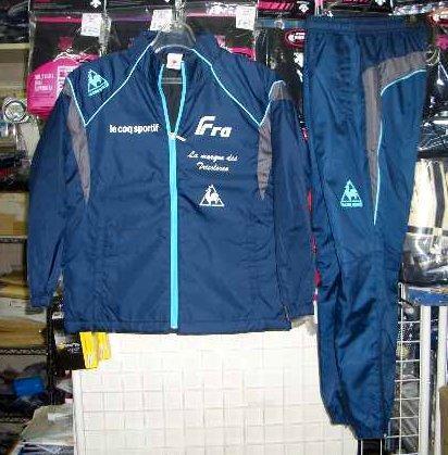 かっこいい ルコック 中綿ブレーカー上下紺140cm ジュニア キッズ 子供 le coq 新品 レトロ 即決/拍卖