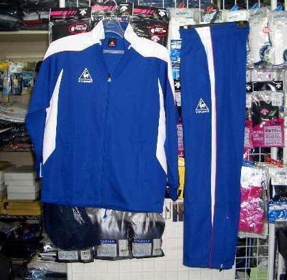 ルコック JRかわいいジャージ 上下BLU 青 ブルー150cm ジュニア キッズ 子供 le coq 新品 レトロ 即決価格/拍卖