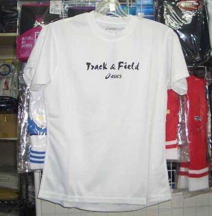 XT506N アシックス 銀河系最強Tシャツ 陸上競技白 ホワイトSサイズ asics 新品 レトロ 即決価格*拍卖