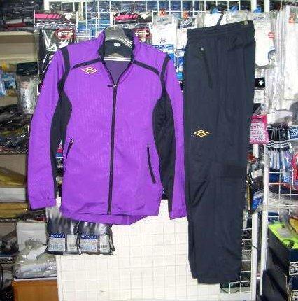 かっこいい アンブロ ウインドブレーカー上下紫Sサイズ umbro 新品 レトロ 即決価格/拍卖