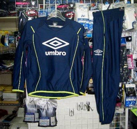 アンブロ ジュニアPTパフォーマンス上下NVY 紺 ネイビー150cm umbro キッズ 子供 新品 レトロ 即決/拍卖