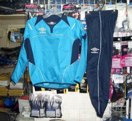アンブロ ジュニアPTパフォーマンスピステ上下ABLU160cm umbro キッズ 子供 新品 レトロ /拍卖