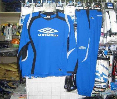 アンブロ ダイアモンドパフォーマンス上下SBLU150cm ジュニア キッズ 子供 umbro 新品 レトロ 即決/拍卖