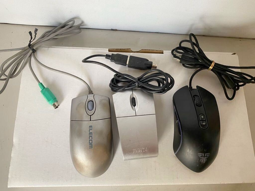 ELECOM マウス 他3点売【動作未確認の為ジャンク品】拍卖