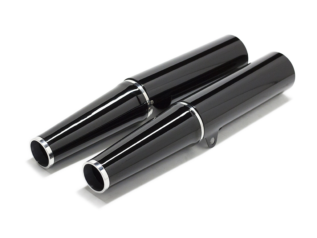 MOTOR ROCK W650/400用 フロントフォークカバー ブラック (MR-SM007W)拍卖