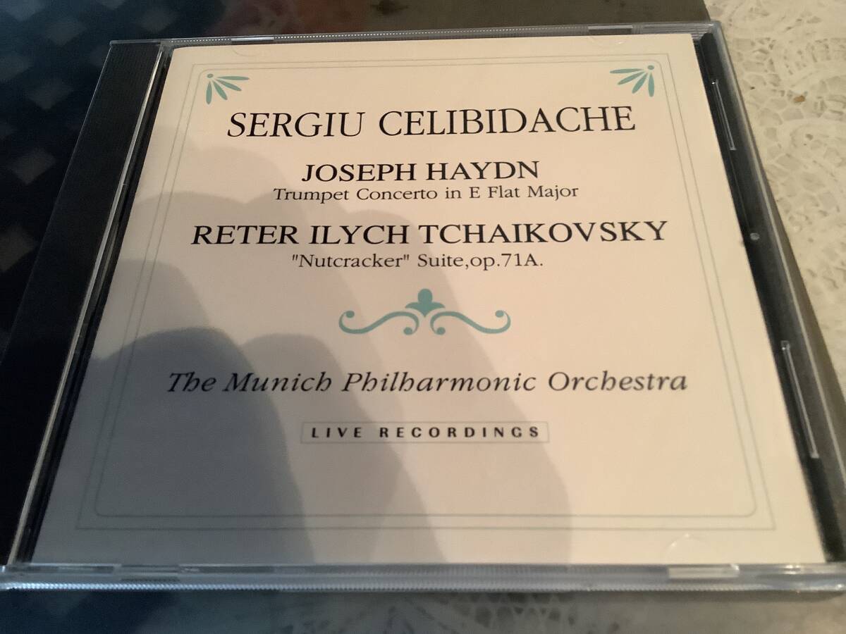 チェリビダッケ   ハイドン  トランペット協奏曲  くるみ割り人形から  ミュンヘンフィル拍卖