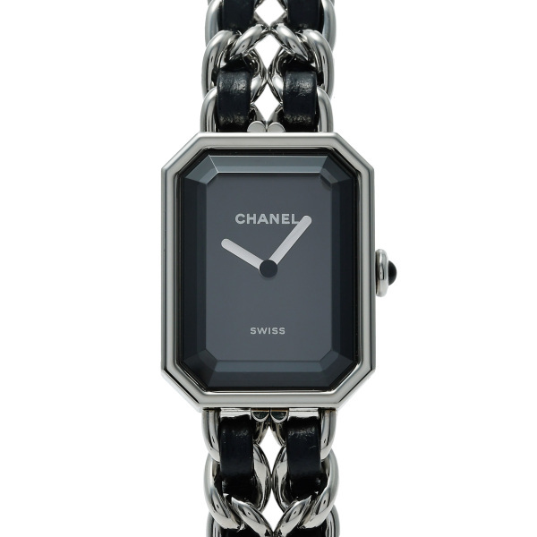 シャネル CHANEL プルミエール アイコニック チェーン Sサイズ H7022 ブラック文字盤 新品 腕時計 レディース拍卖