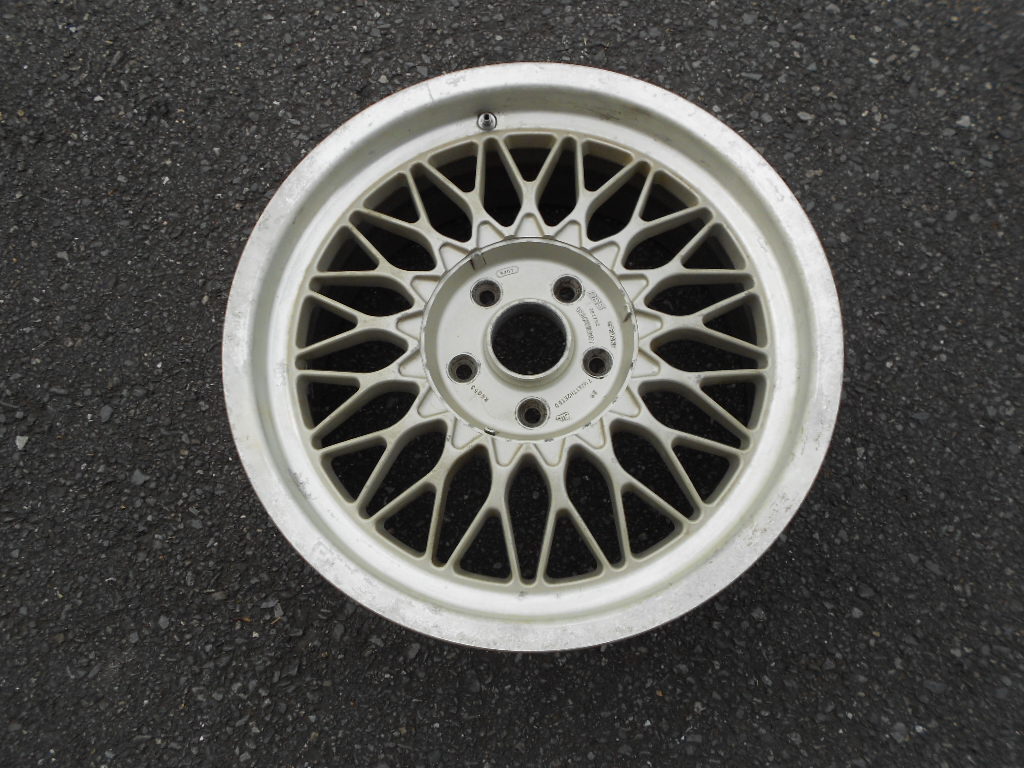 BBS★RG★7.5Jー17★オフセット+50★1本のみ★当時もの★5穴★114.3★古いのでジャンク品拍卖