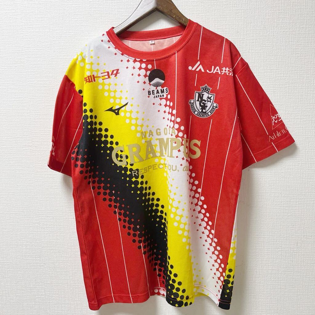 Mizuno ミズノ 名古屋グランパスエイト 応援 レプリカユニフォーム フリーサイズ ポリエステル Jリーグ拍卖