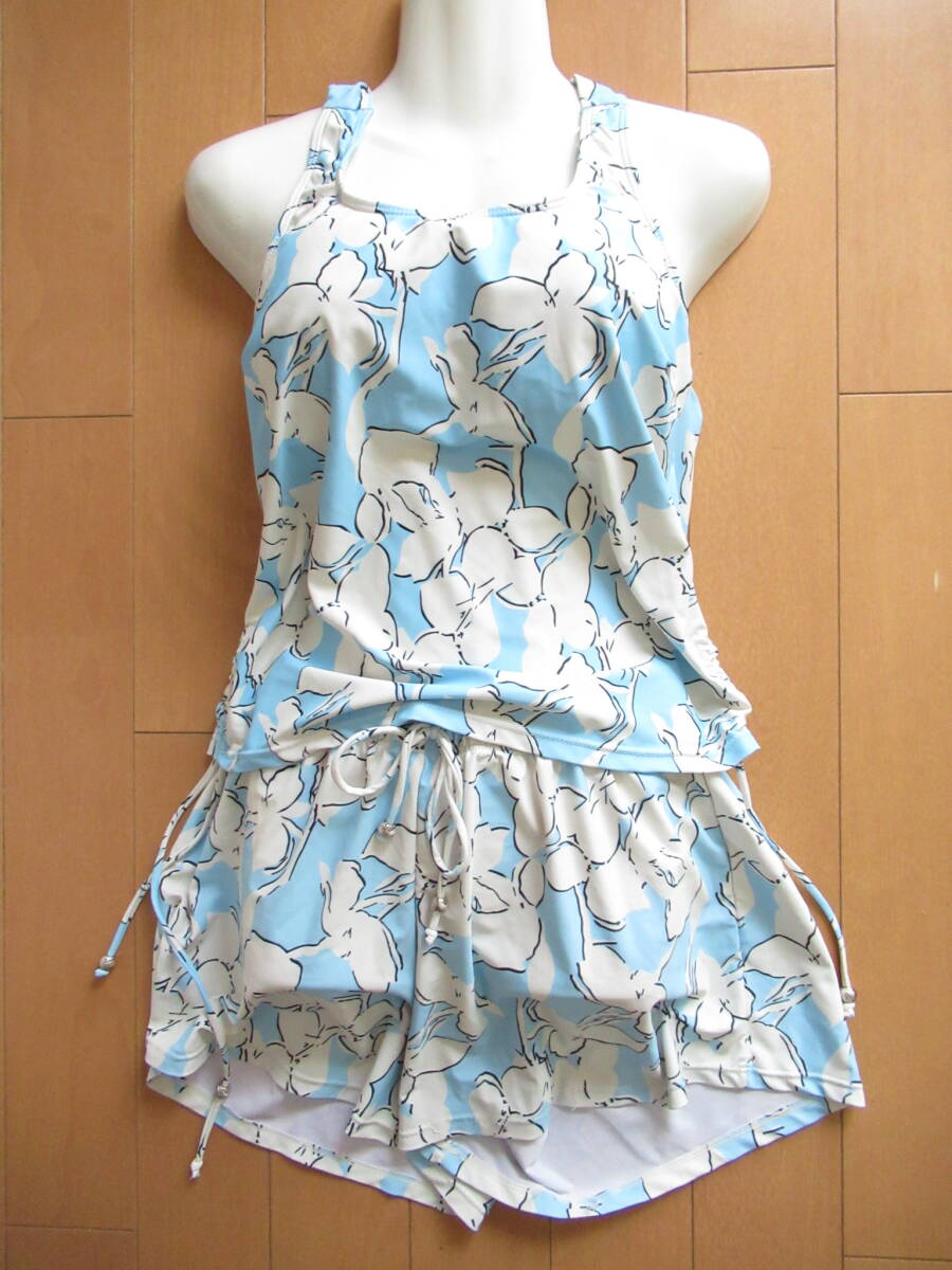 Angel Luna 水着 スイムウェア セパレート レディース LLサイズ 上下3点セット 大きいサイズ SW10846拍卖