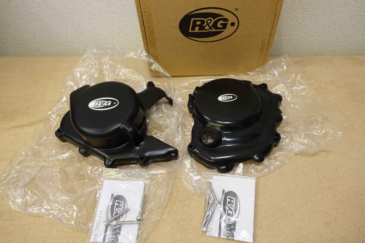 R&G KTM RC125 / RC200 (14-16) エンジンケースカバー左右セット スライダー 定価29,700円 RG-KEC0074BK 3拍卖