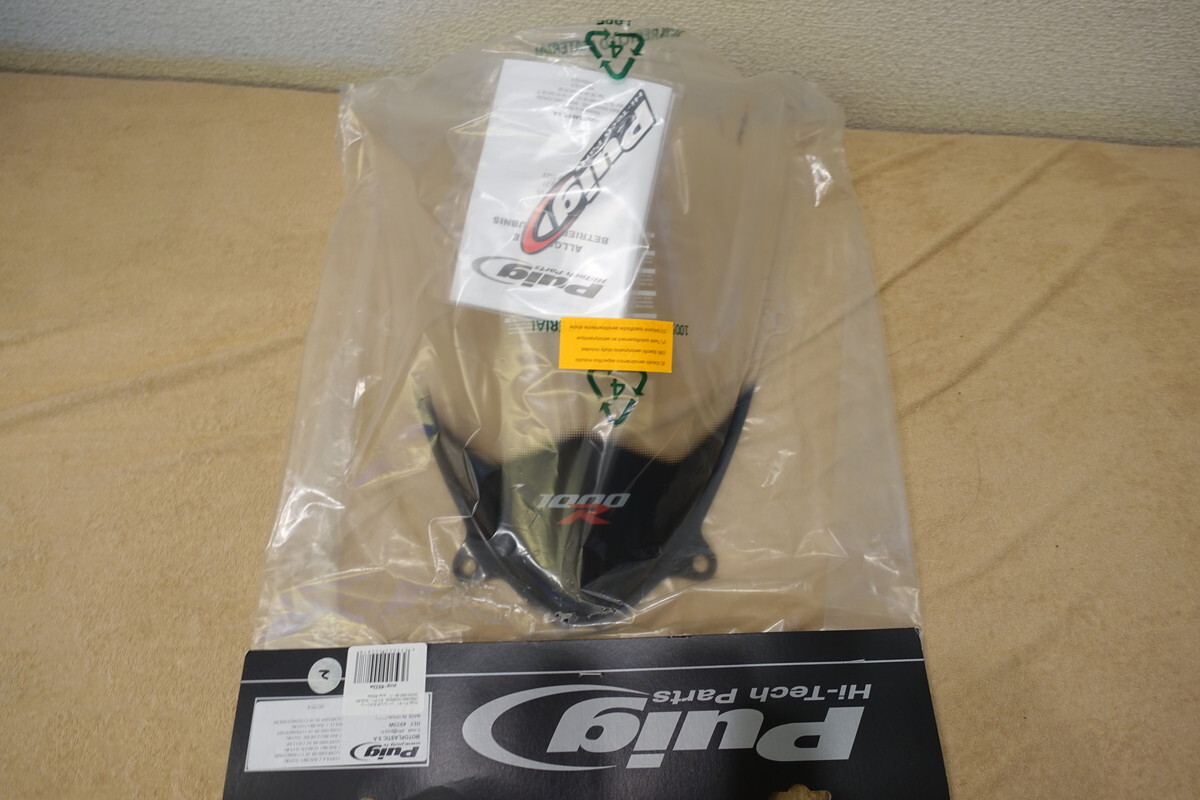Puig GSX-R1000 (09-16) レーシングスクリーン クリア 4933W 定価19,800円 プーチ2拍卖